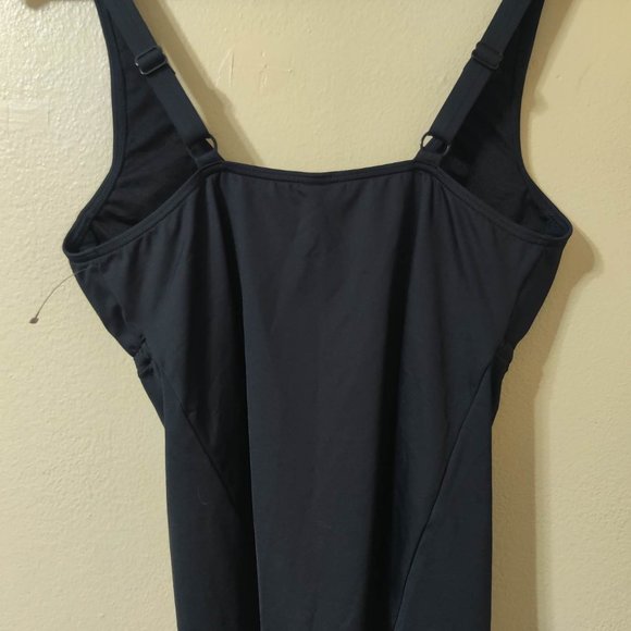 Sunseeker, Black Women Tankini Top, Microfiber, Maximum stretch, Size:36C - Picture 2 of 4